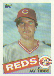 1985 Topps Baseball Cards      573     Jay Tibbs